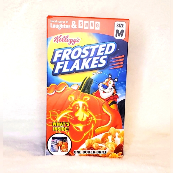 Frosted Flakes Halloween Adult Unisex Boxer Brief Size Medium - Picture 1 of 2